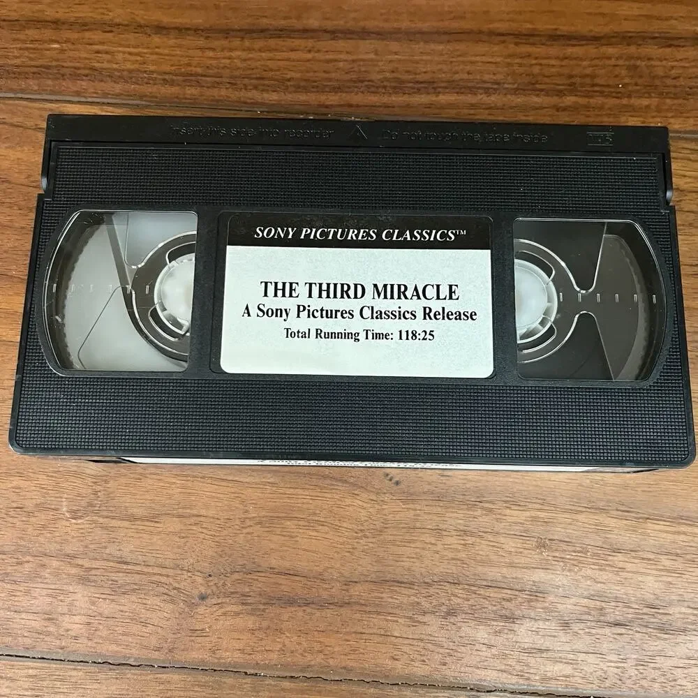 The Third Miracle VHS 1999 FYC Promo Awards Screener Ed Harris & Anne Heche Sony